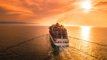hidden flasks for Cruise ships - image of cruise ship